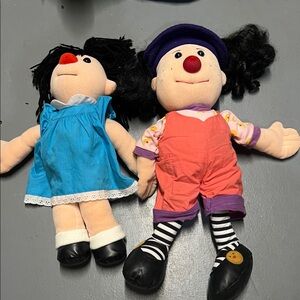 Big comfy couch Loonette and Molly Doll Set